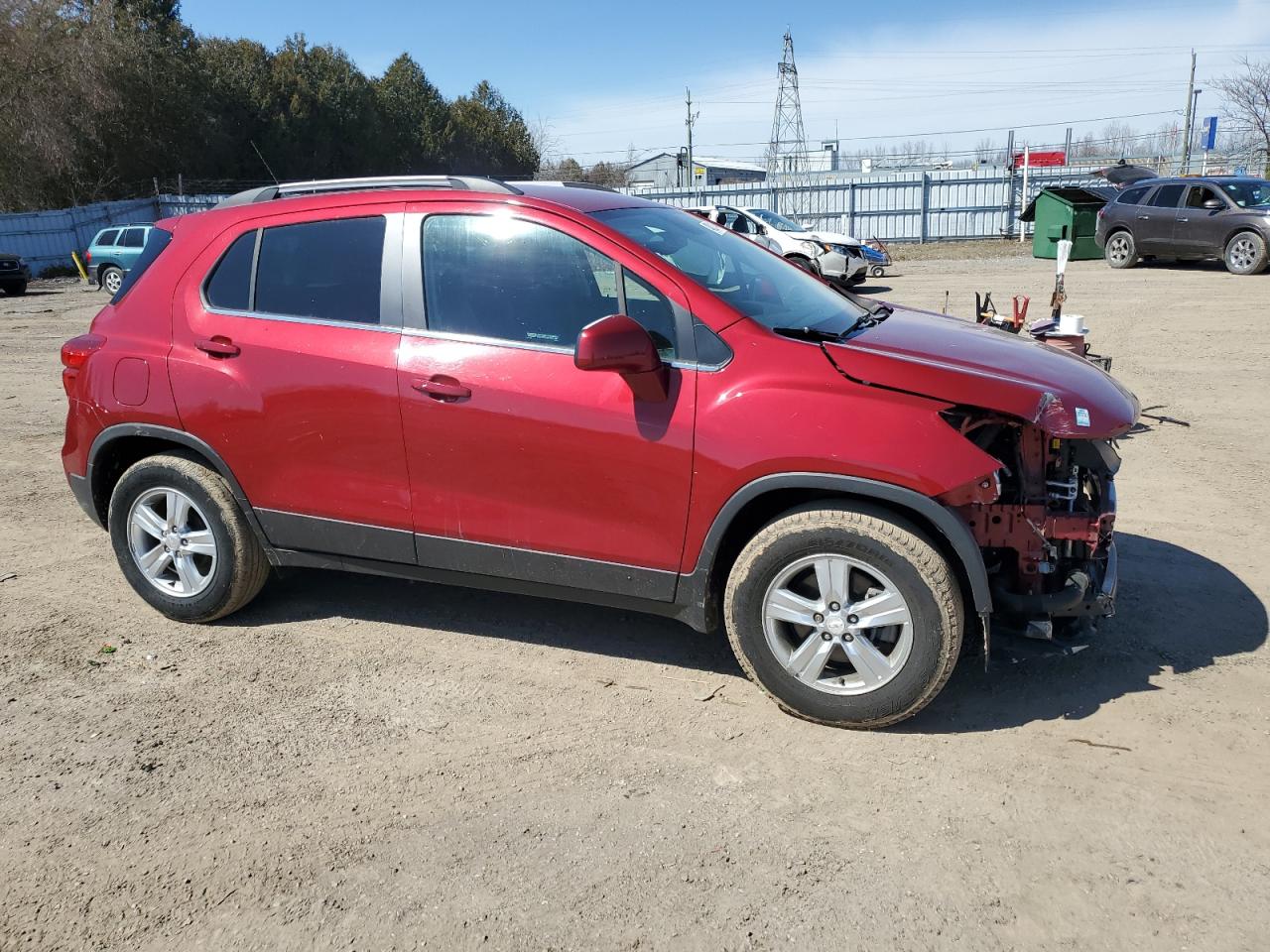 Photo 3 VIN: 3GNCJLSBXKL371271 - CHEVROLET TRAX 