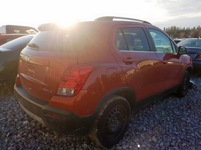 Photo 3 VIN: 3GNCJMEB6EL117546 - CHEVROLET TRAX 2LT 