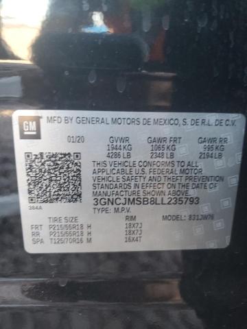 Photo 12 VIN: 3GNCJMSB8LL235793 - CHEVROLET TRAX PREMI 