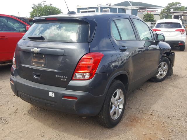 Photo 3 VIN: 3GNCJNSB0GL264992 - CHEVROLET TRAX LS 