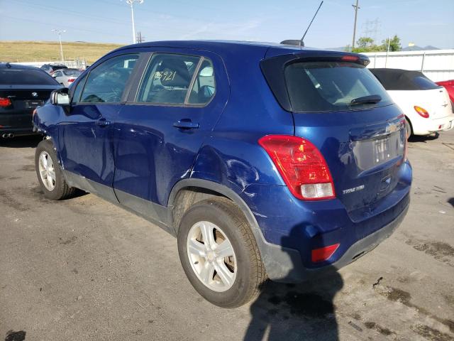 Photo 2 VIN: 3GNCJNSB0HL179183 - CHEVROLET TRAX LS 