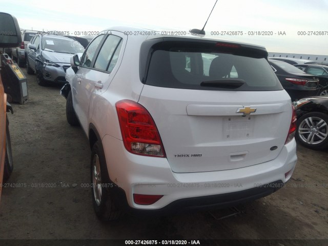 Photo 2 VIN: 3GNCJNSB0HL254481 - CHEVROLET TRAX 