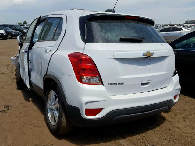 Photo 2 VIN: 3GNCJNSB0JL257404 - CHEVROLET TRAX 