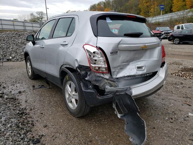 Photo 2 VIN: 3GNCJNSB1JL228199 - CHEVROLET TRAX LS 