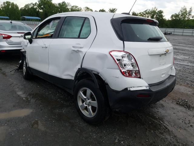 Photo 2 VIN: 3GNCJNSB2GL264265 - CHEVROLET TRAX LS 