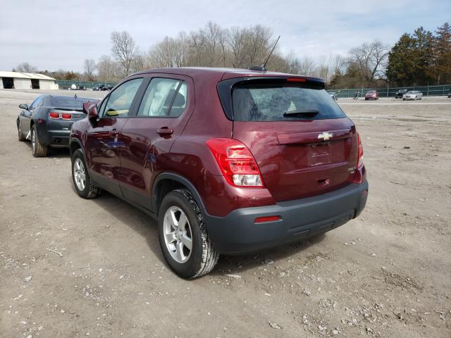 Photo 2 VIN: 3GNCJNSB3GL274951 - CHEVROLET TRAX LS 