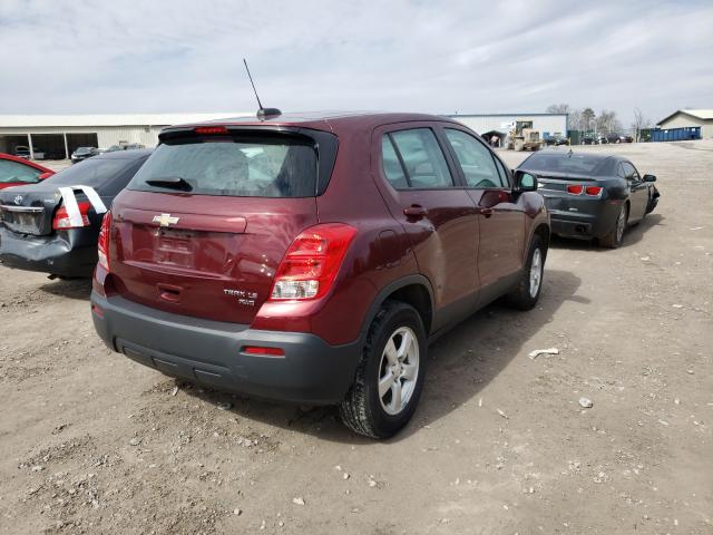 Photo 3 VIN: 3GNCJNSB3GL274951 - CHEVROLET TRAX LS 