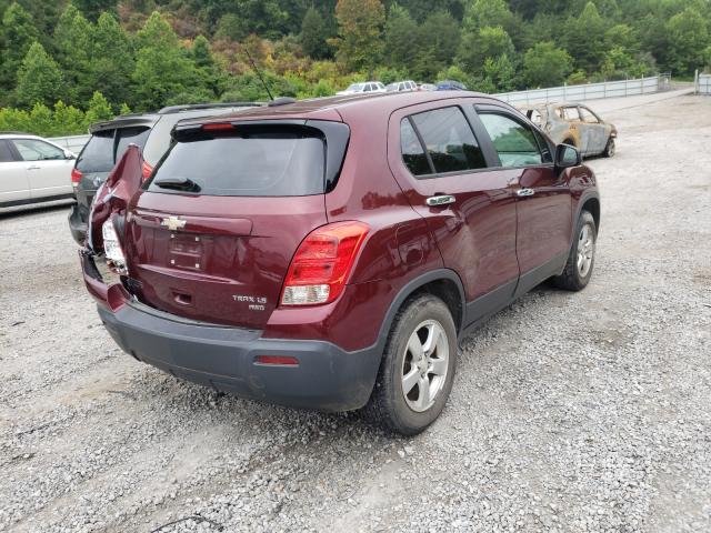 Photo 3 VIN: 3GNCJNSB4GL239884 - CHEVROLET TRAX LS 