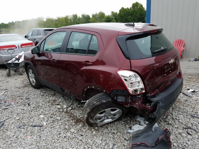 Photo 2 VIN: 3GNCJNSB4GL279463 - CHEVROLET TRAX LS 