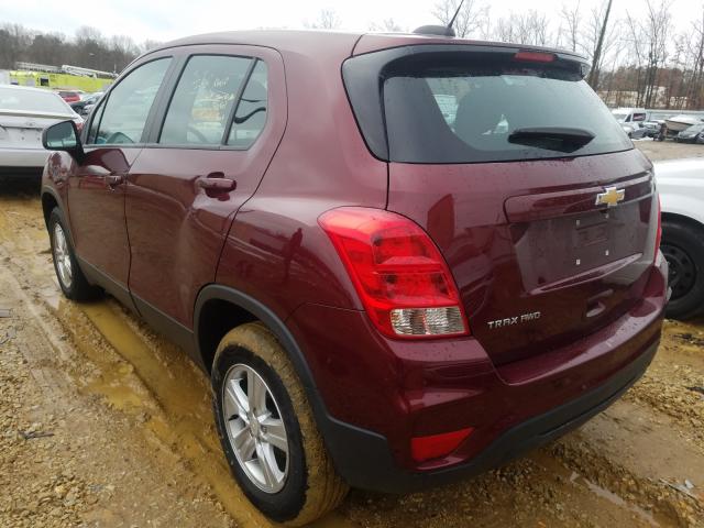 Photo 2 VIN: 3GNCJNSB5HL173136 - CHEVROLET TRAX LS 