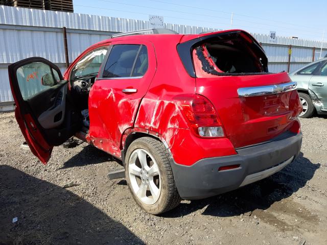 Photo 2 VIN: 3GNCJNSB7FL237741 - CHEVROLET TRAX LTZ 