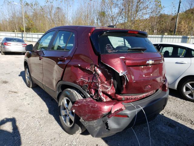 Photo 2 VIN: 3GNCJNSB7GL215448 - CHEVROLET TRAX LS 