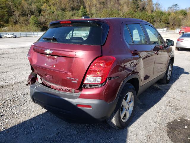 Photo 3 VIN: 3GNCJNSB7GL215448 - CHEVROLET TRAX LS 