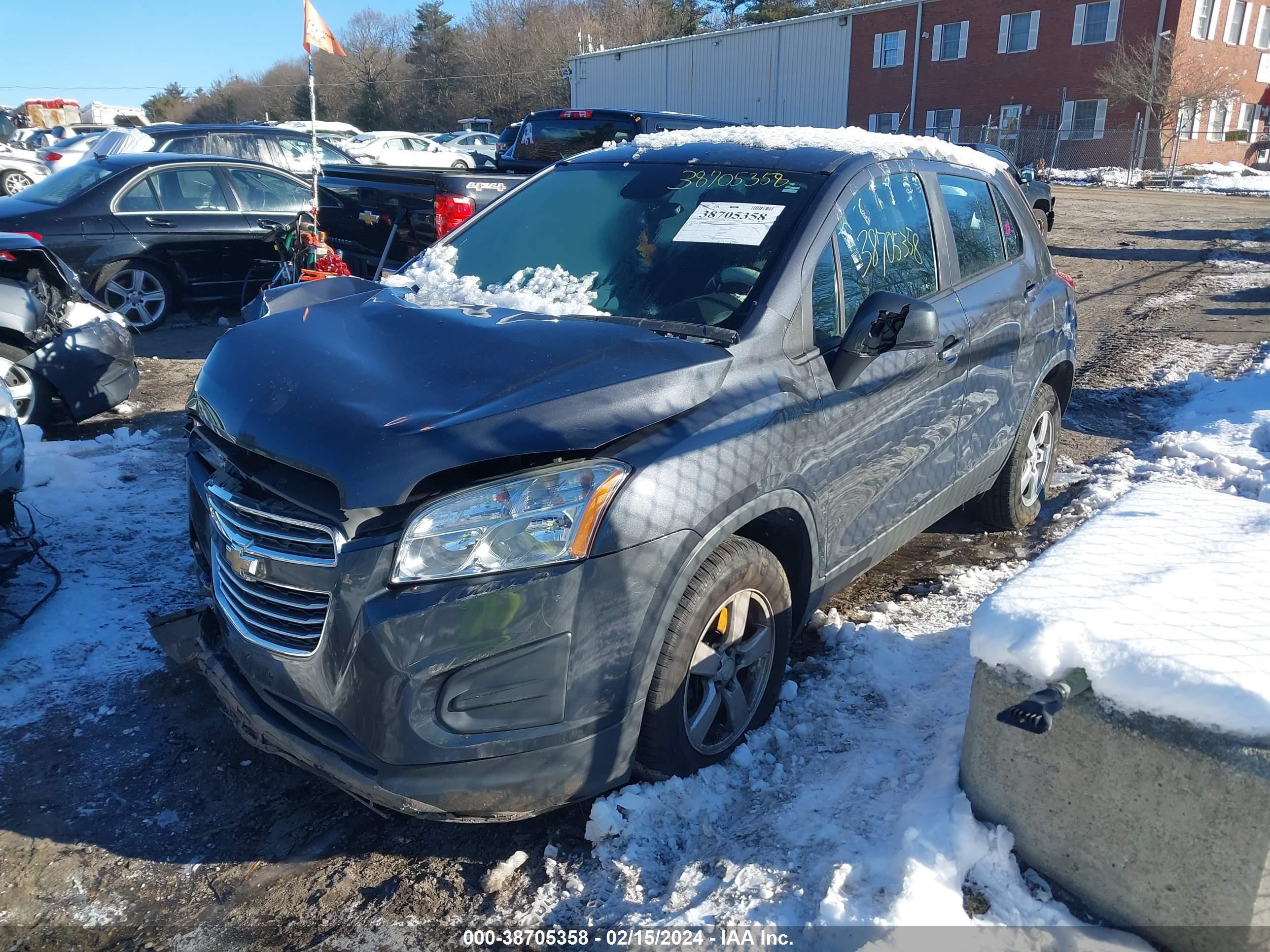 Photo 1 VIN: 3GNCJNSB9GL220666 - CHEVROLET TRAX 