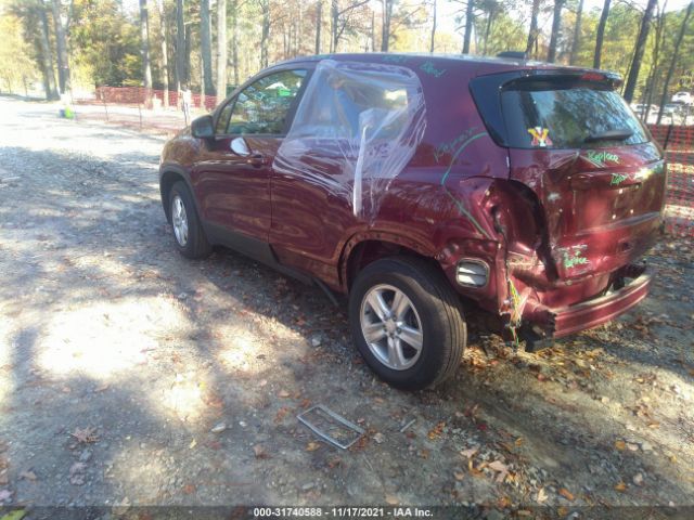 Photo 2 VIN: 3GNCJNSB9HL232043 - CHEVROLET TRAX 