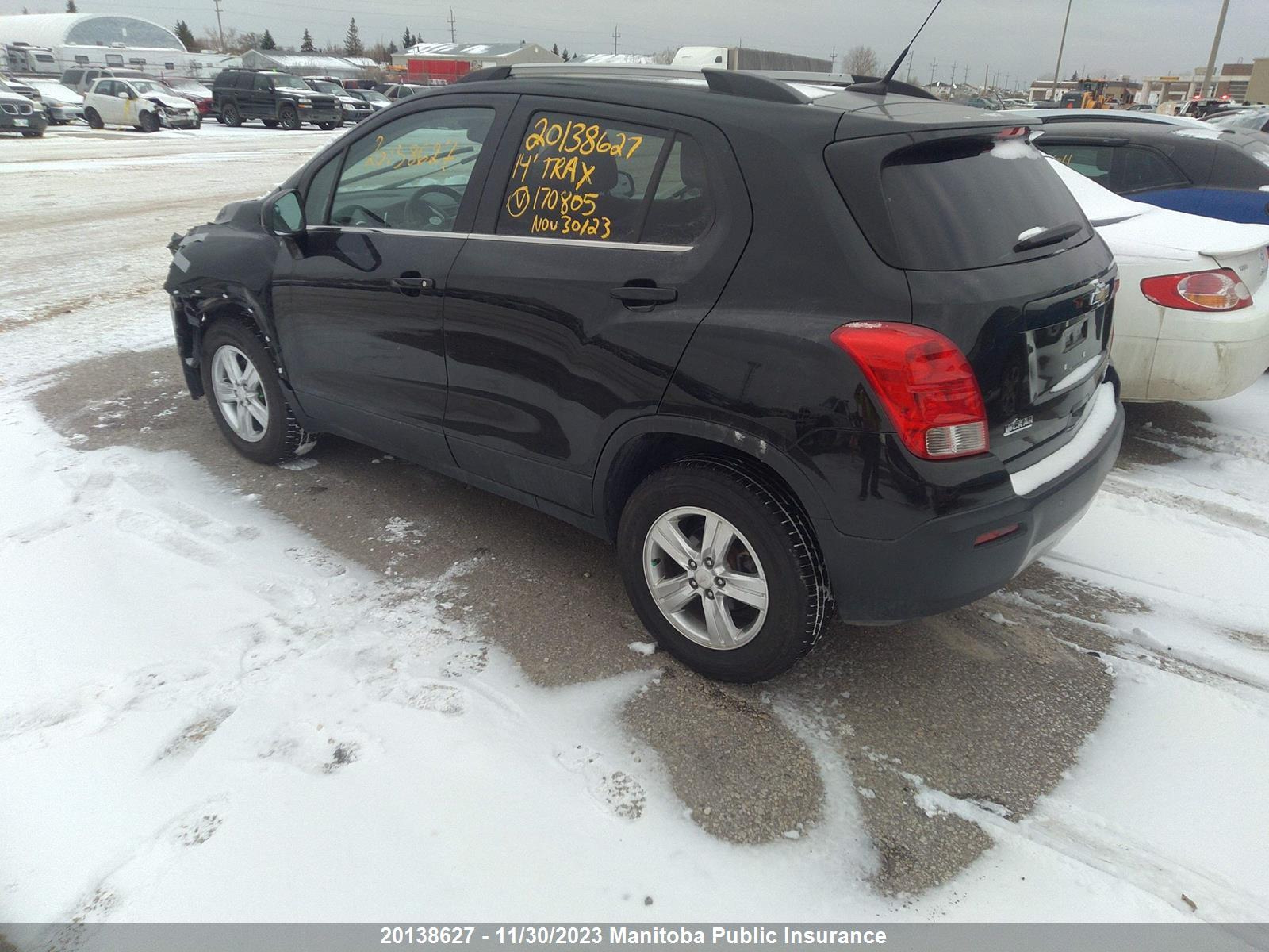 Photo 2 VIN: 3GNCJPEB3EL170805 - CHEVROLET TRAX 