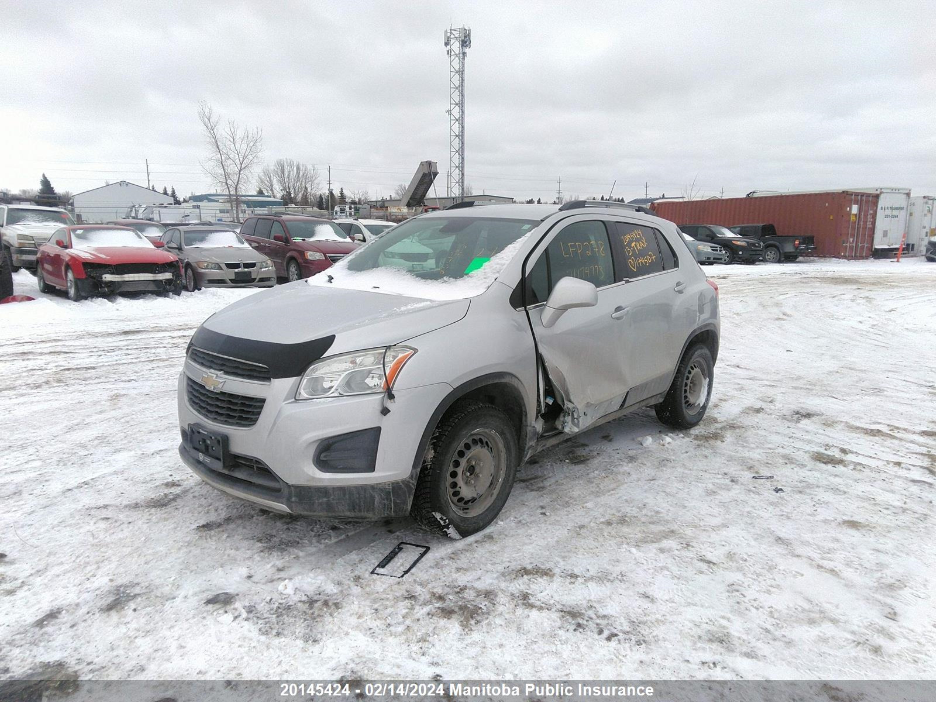 Photo 1 VIN: 3GNCJPSB0DL174507 - CHEVROLET TRAX 