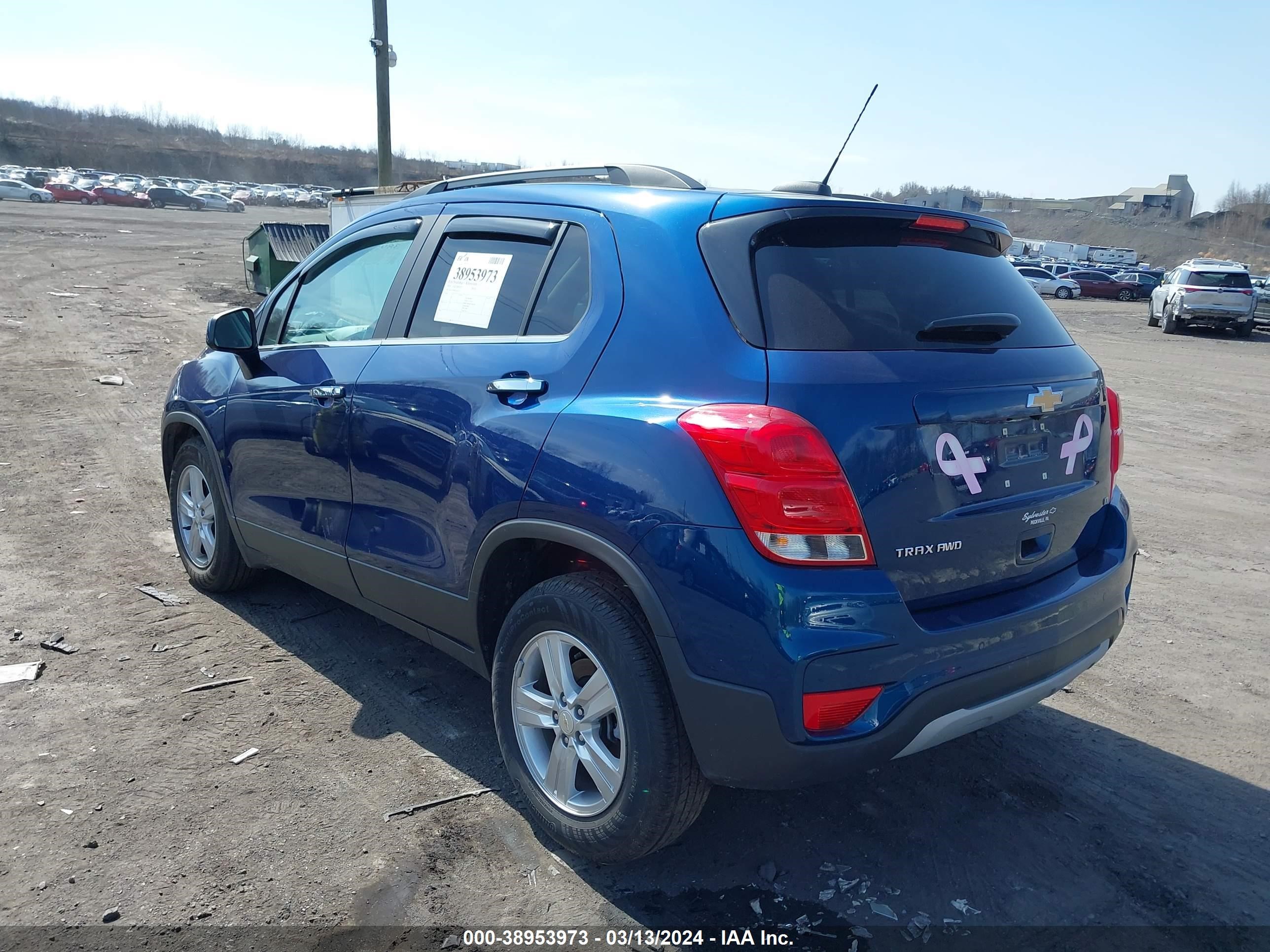 Photo 2 VIN: 3GNCJPSB0LL207522 - CHEVROLET TRAX 