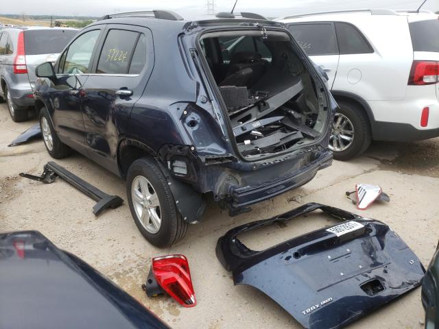 Photo 2 VIN: 3GNCJPSB1JL407449 - CHEVROLET TRAX 1LT 