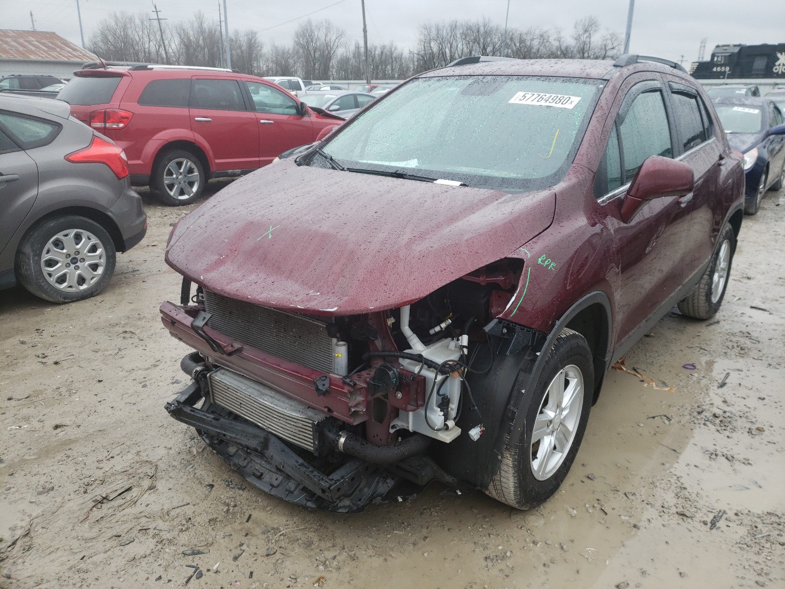 Photo 1 VIN: 3GNCJPSB2HL252520 - CHEVROLET TRAX 1LT 