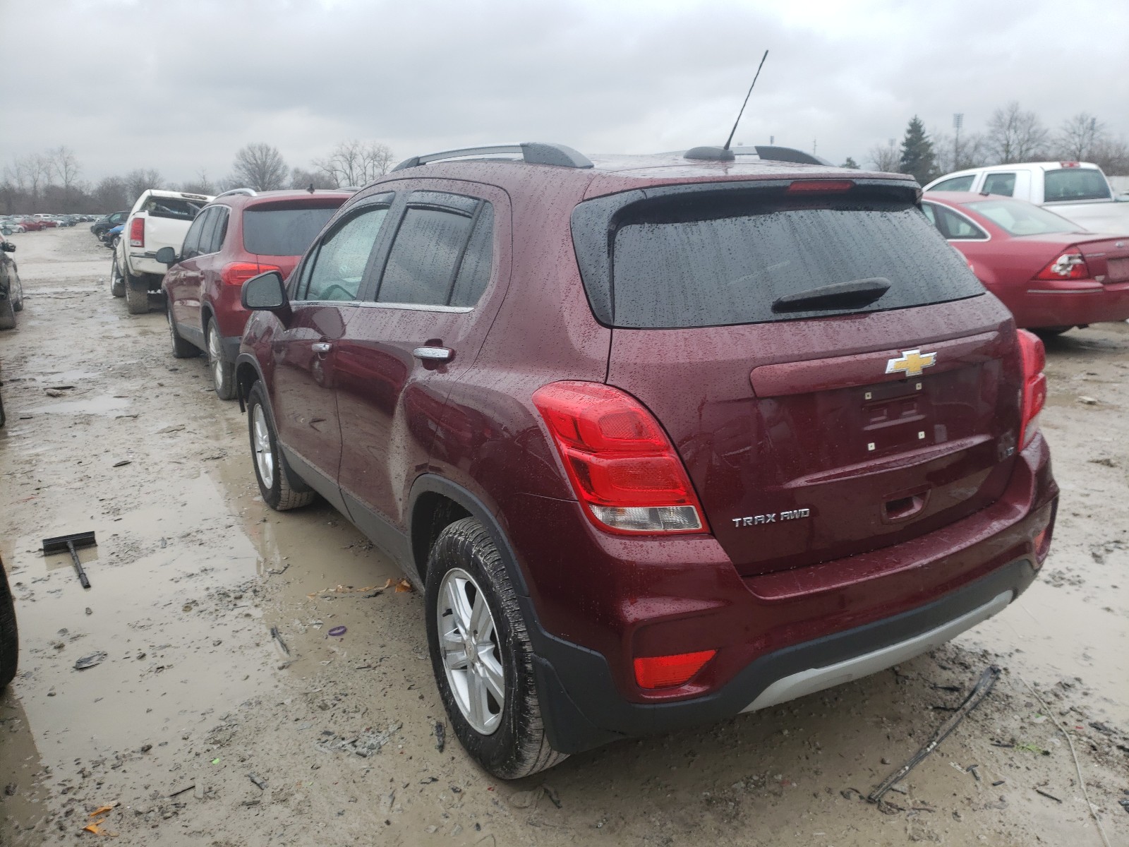 Photo 2 VIN: 3GNCJPSB2HL252520 - CHEVROLET TRAX 1LT 