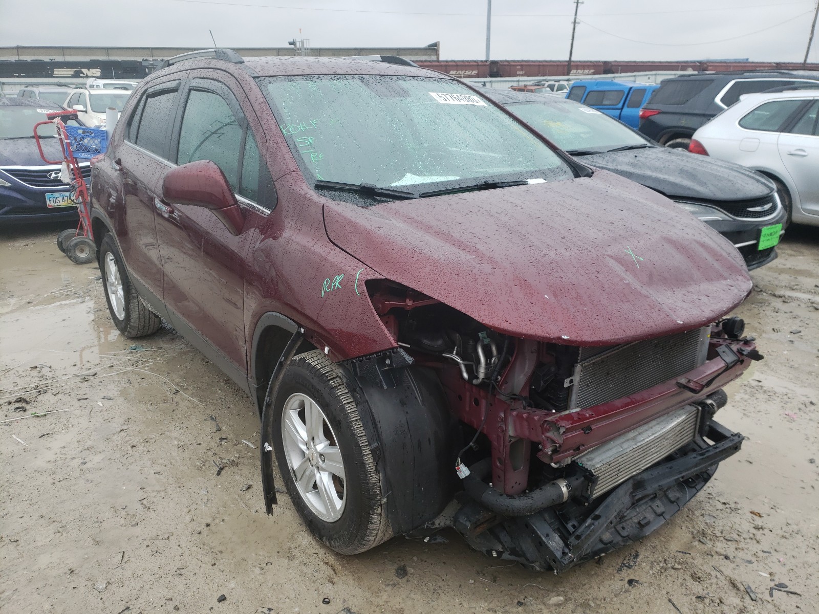 Photo 8 VIN: 3GNCJPSB2HL252520 - CHEVROLET TRAX 1LT 