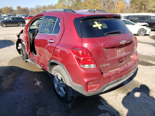 Photo 2 VIN: 3GNCJPSB2JL416371 - CHEVROLET TRAX 1LT 