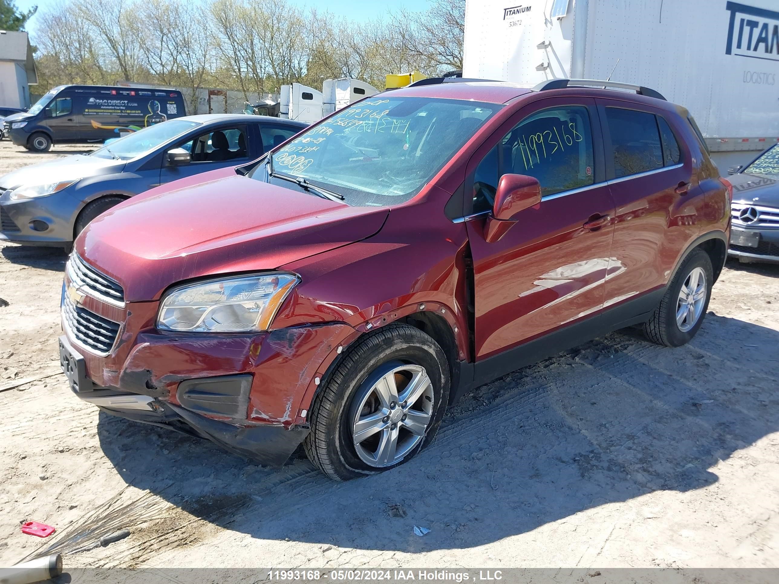 Photo 1 VIN: 3GNCJPSB7DL156649 - CHEVROLET TRAX 