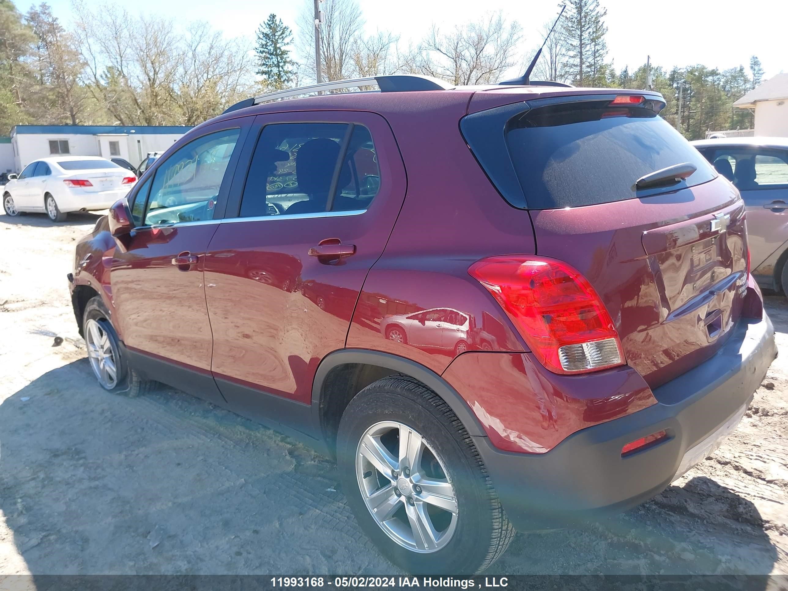 Photo 2 VIN: 3GNCJPSB7DL156649 - CHEVROLET TRAX 