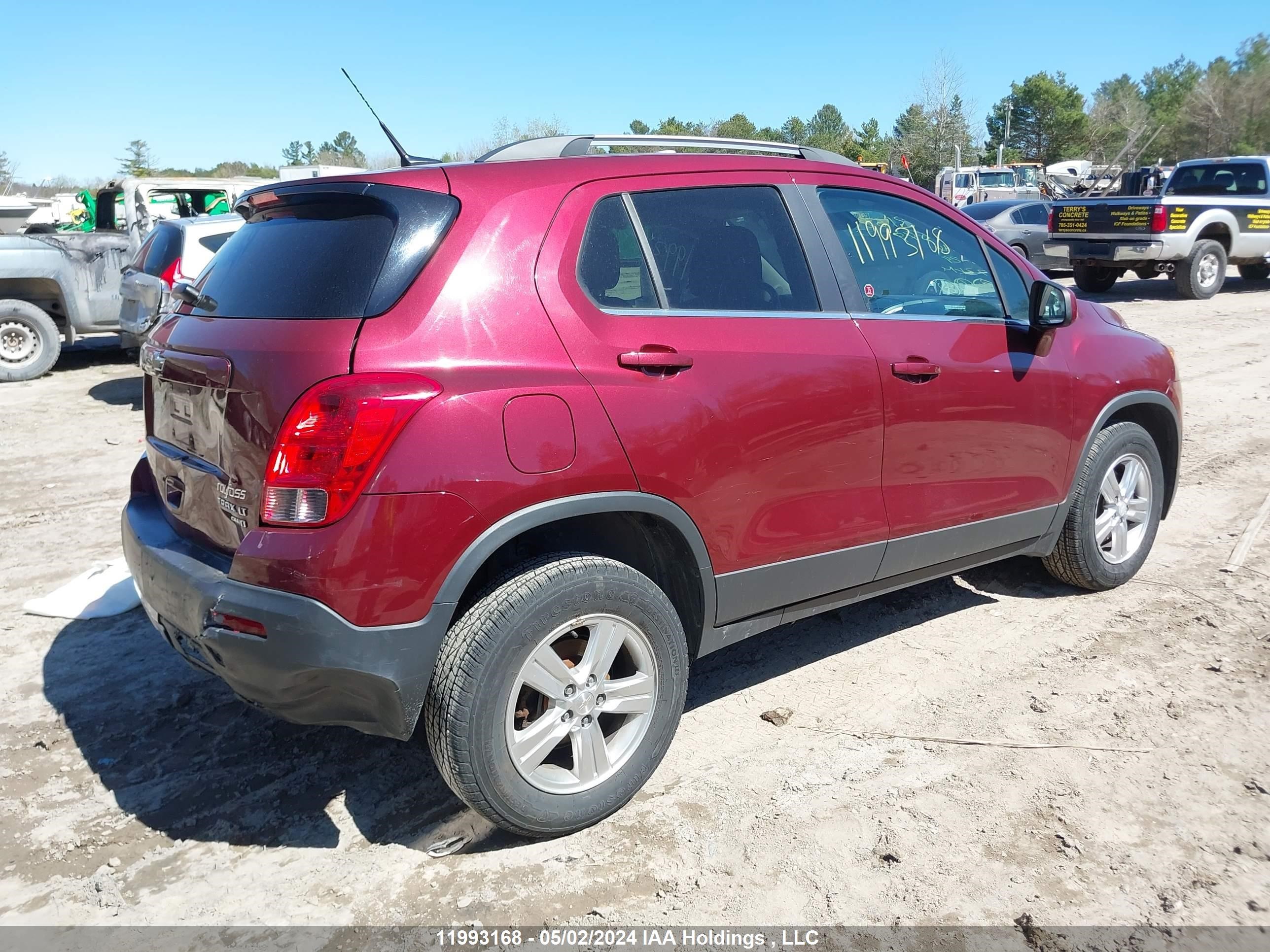 Photo 3 VIN: 3GNCJPSB7DL156649 - CHEVROLET TRAX 