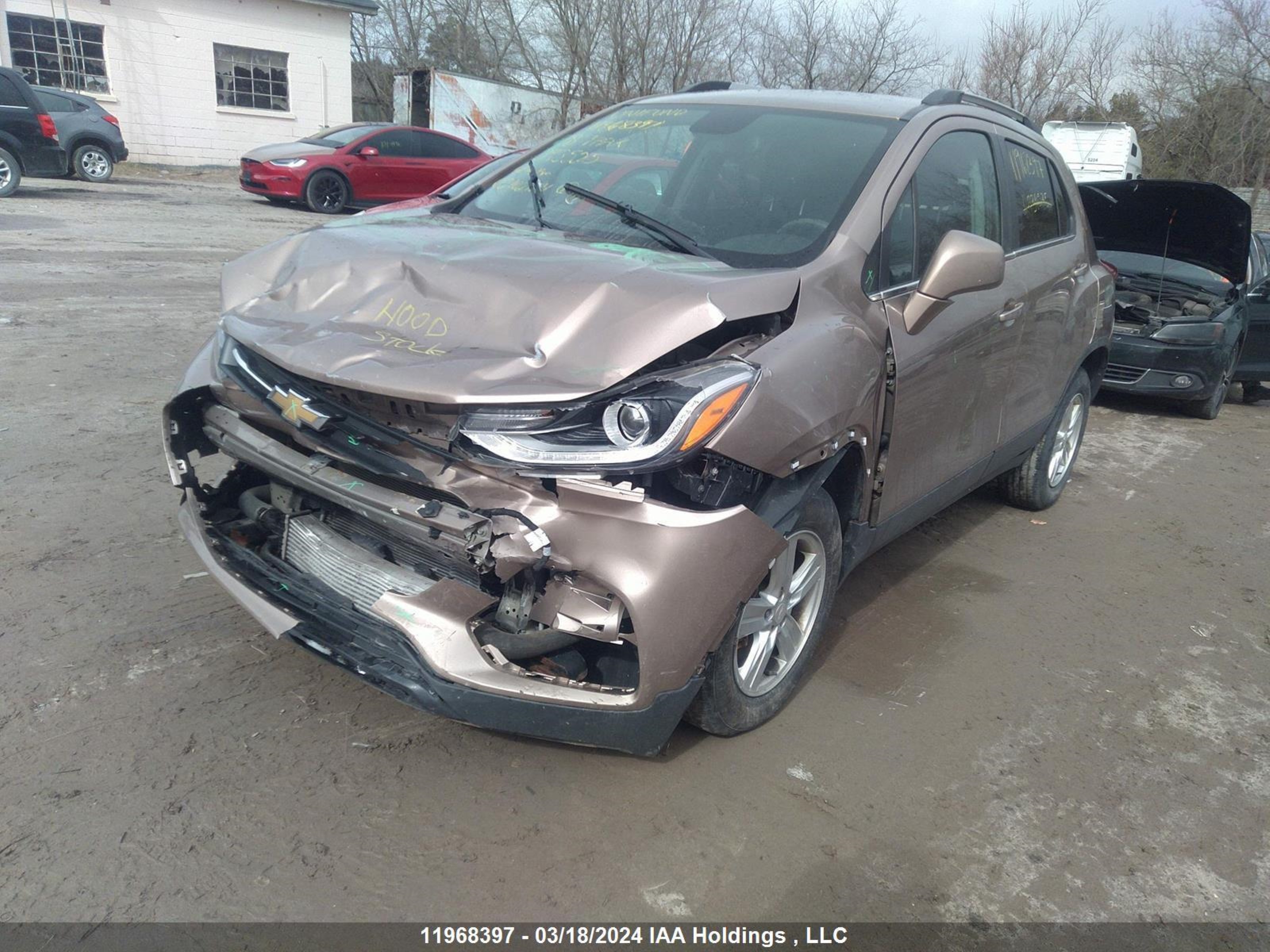 Photo 1 VIN: 3GNCJPSB7JL393525 - CHEVROLET TRAX 