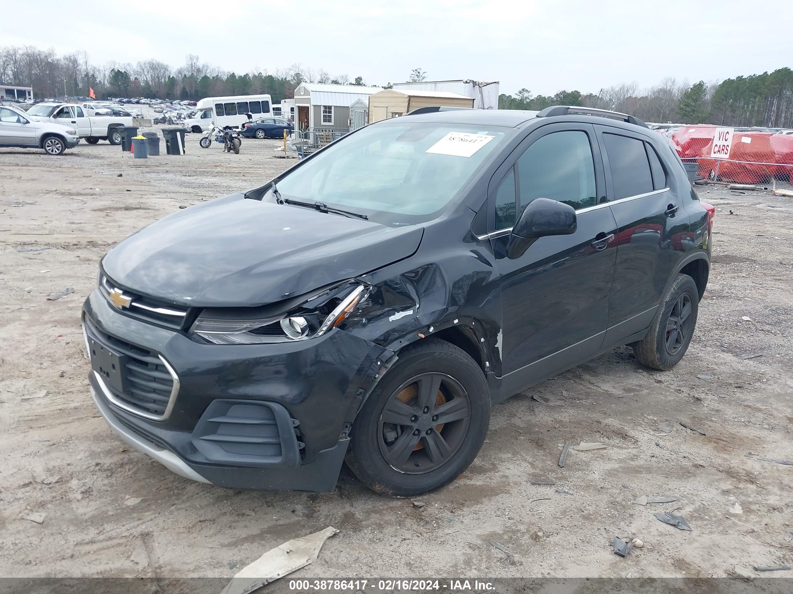 Photo 1 VIN: 3GNCJPSB8HL177497 - CHEVROLET TRAX 