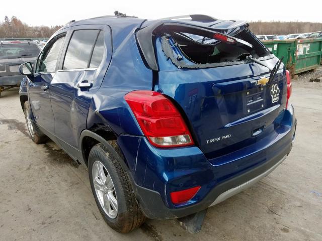 Photo 2 VIN: 3GNCJPSBXKL181395 - CHEVROLET TRAX 1LT 