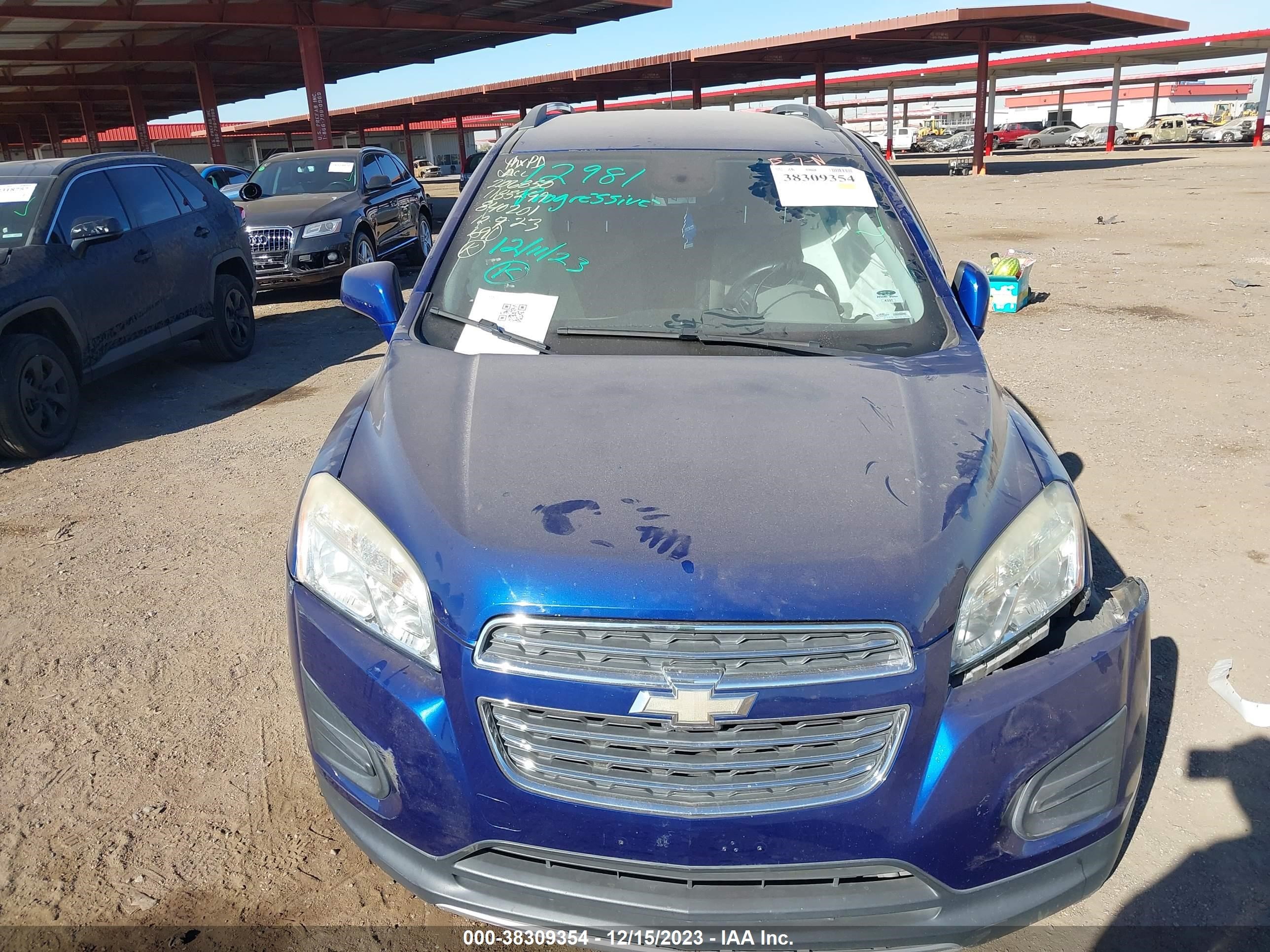 Photo 11 VIN: 3GNCJRSB1FL206850 - CHEVROLET TRAX 