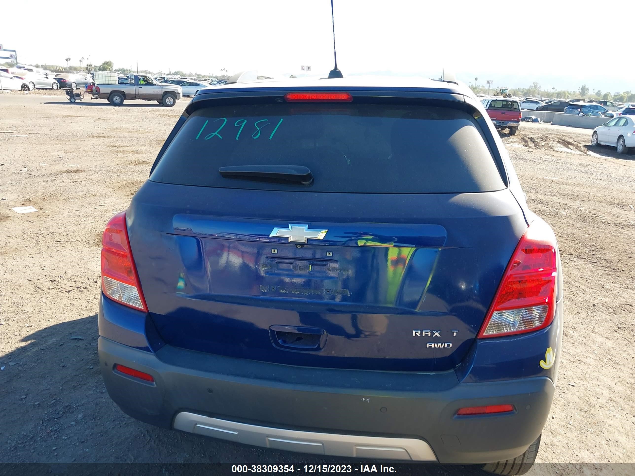 Photo 15 VIN: 3GNCJRSB1FL206850 - CHEVROLET TRAX 