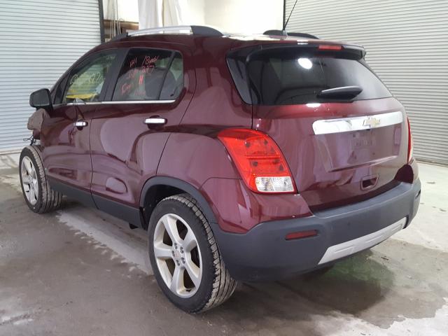 Photo 2 VIN: 3GNCJRSB1GL143332 - CHEVROLET TRAX LTZ 