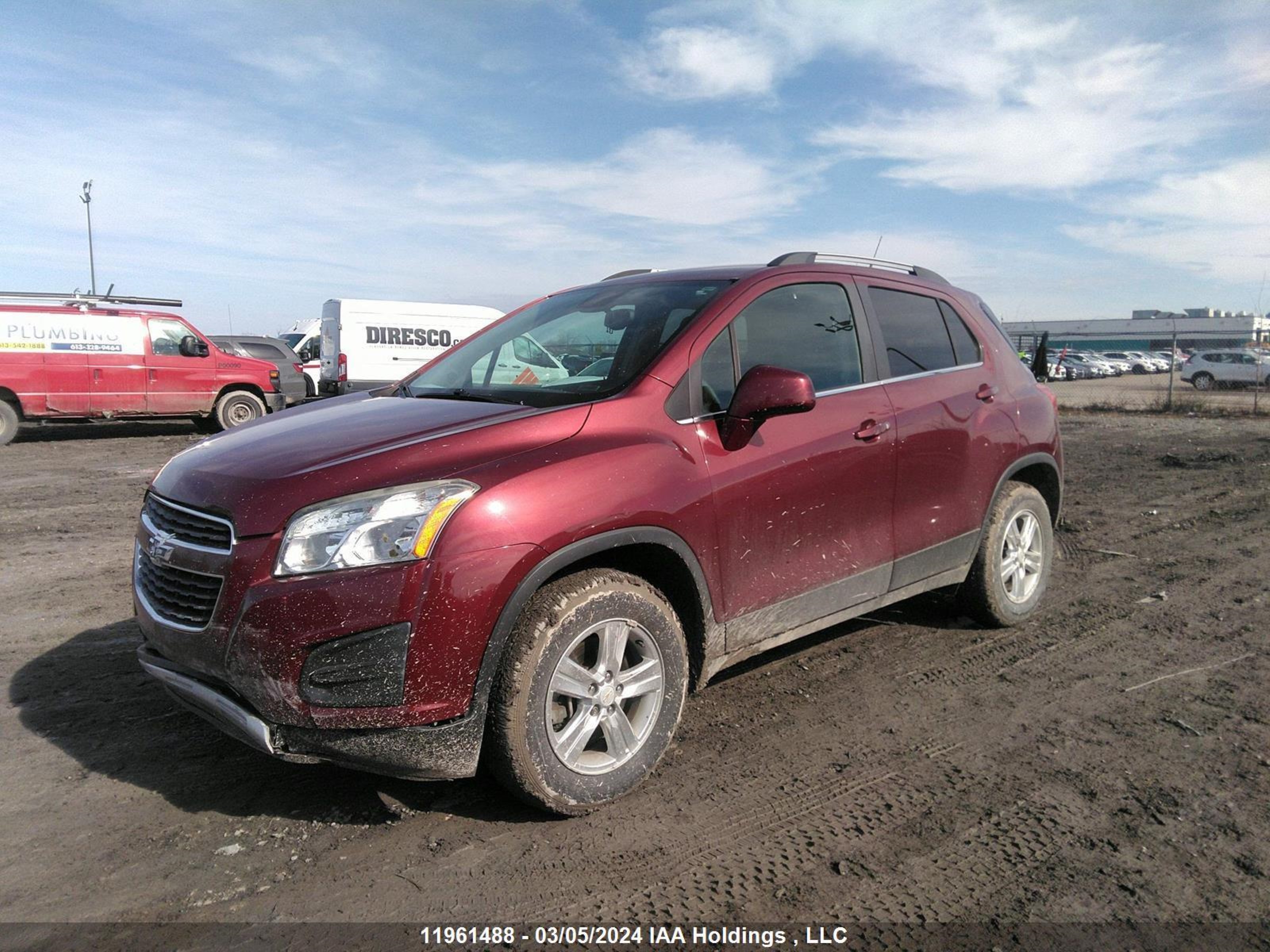 Photo 1 VIN: 3GNCJRSB2DL150513 - CHEVROLET TRAX 