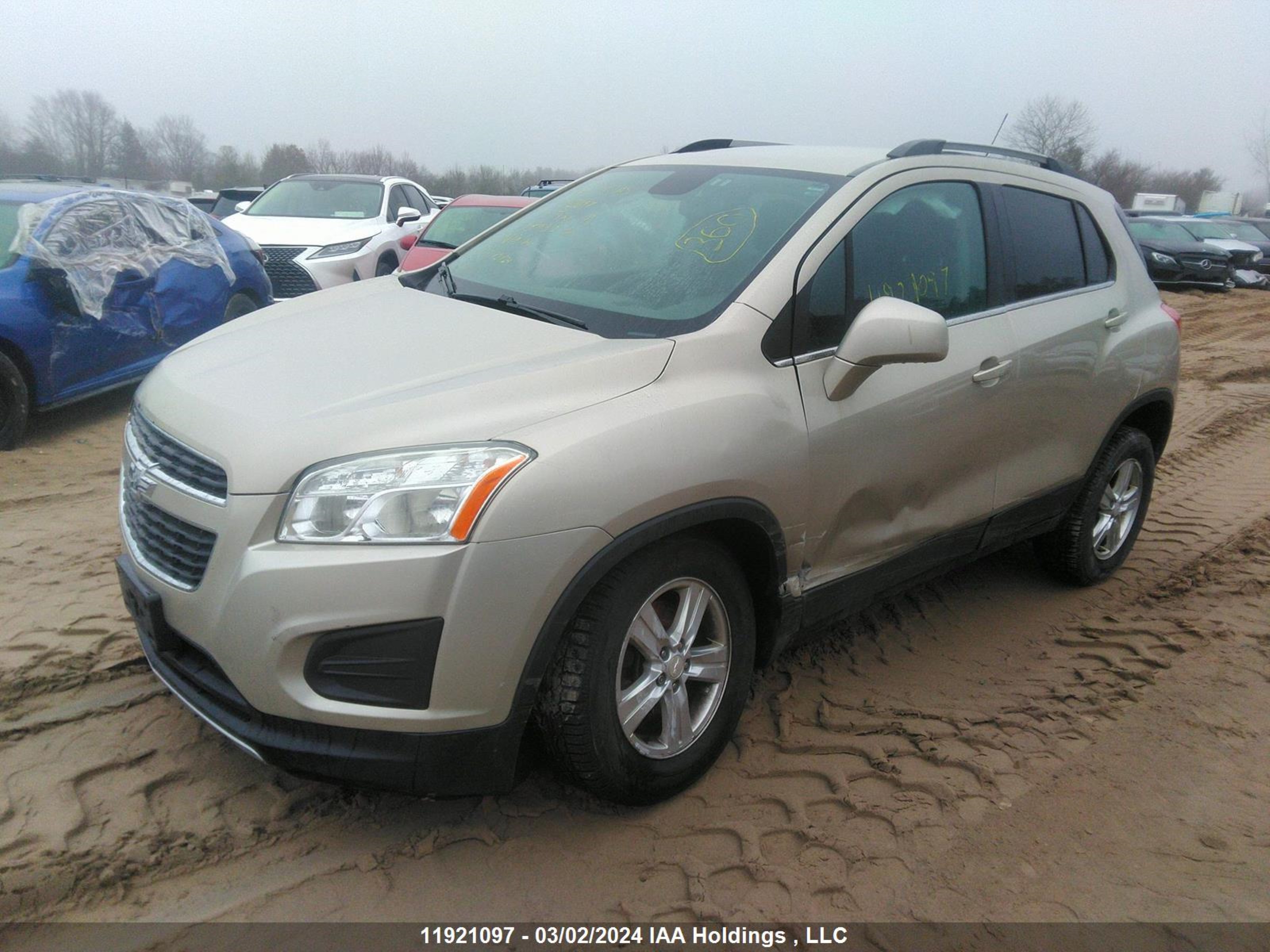 Photo 1 VIN: 3GNCJRSB2FL153933 - CHEVROLET TRAX 