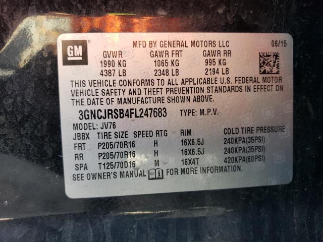 Photo 12 VIN: 3GNCJRSB4FL247683 - CHEVROLET TRAX 