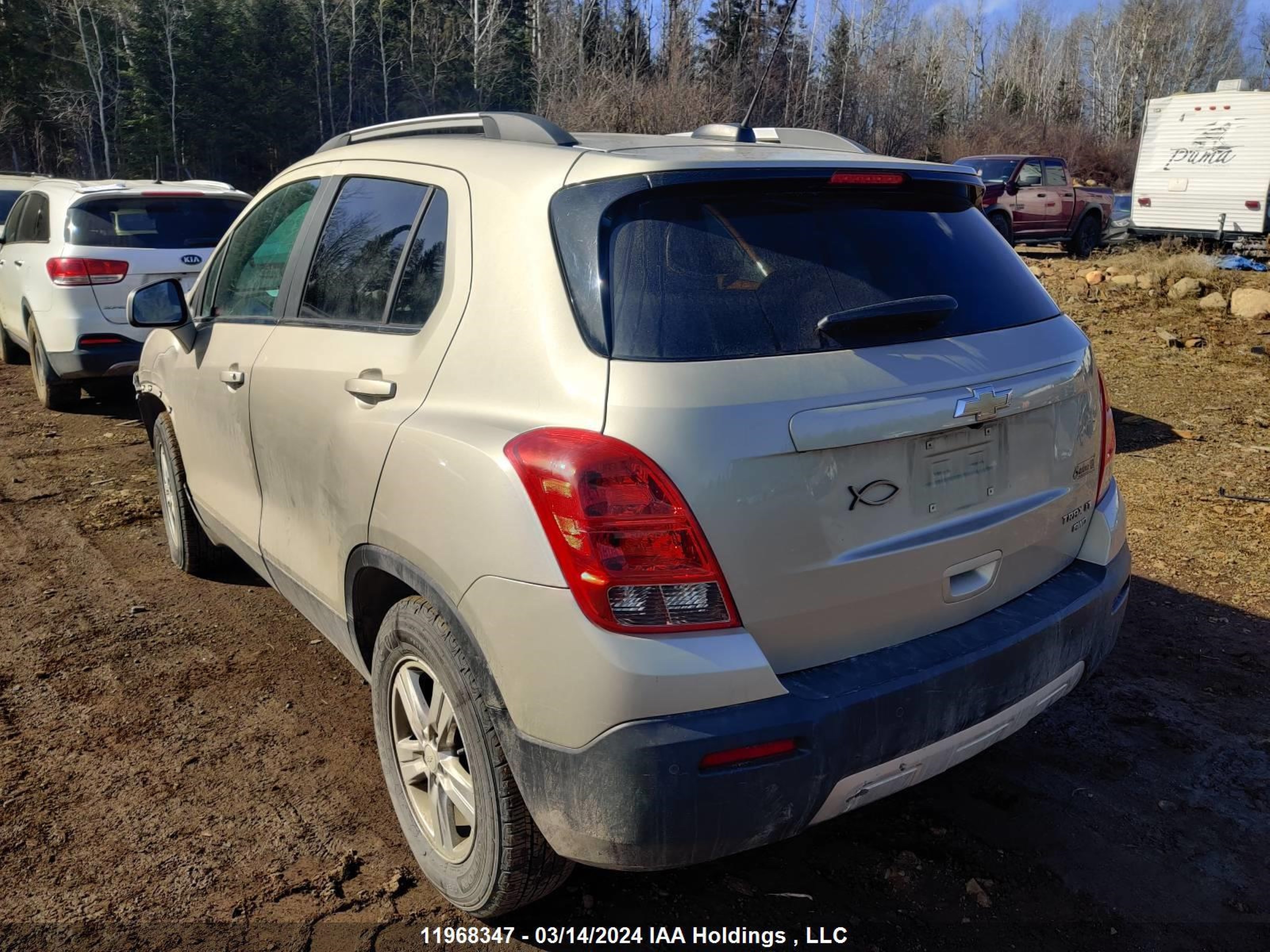 Photo 3 VIN: 3GNCJRSB7FL119857 - CHEVROLET TRAX 