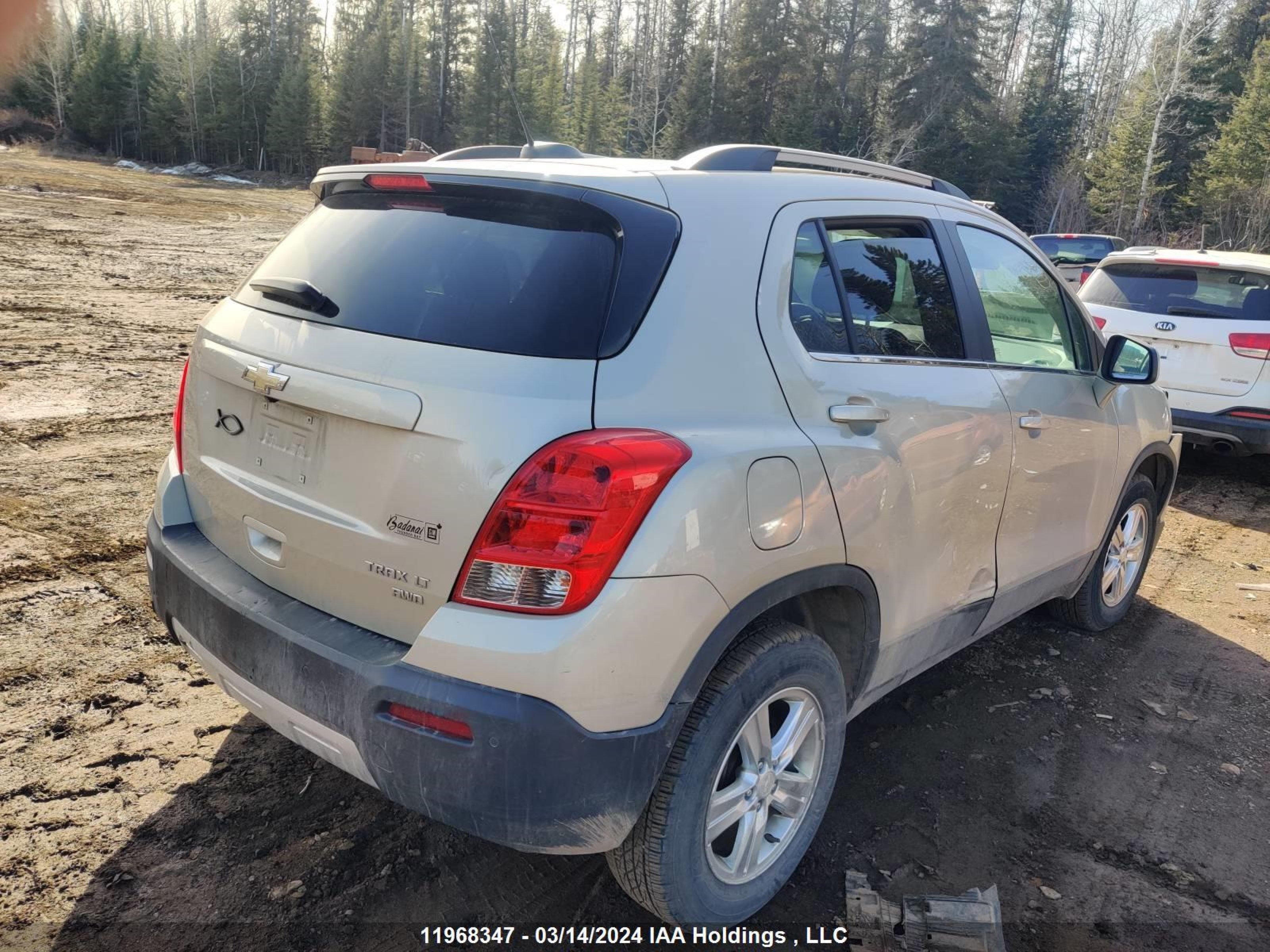 Photo 4 VIN: 3GNCJRSB7FL119857 - CHEVROLET TRAX 