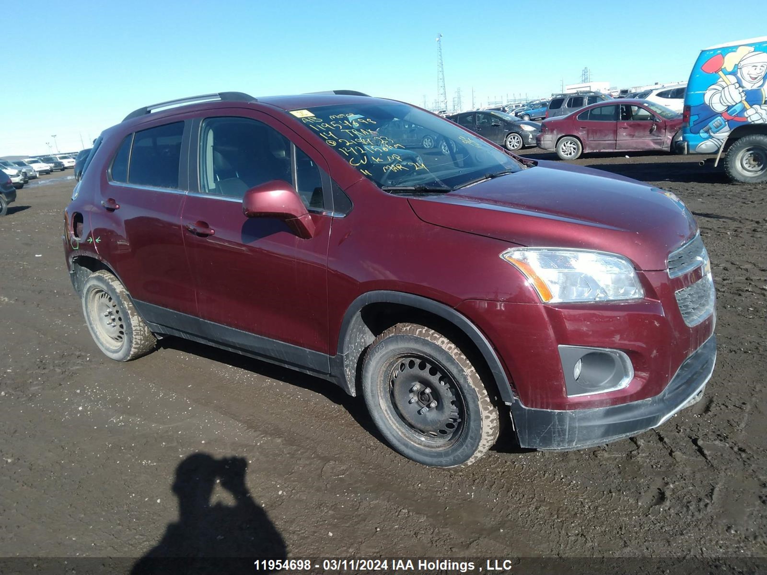 Photo 0 VIN: 3GNCJSSB6EL219423 - CHEVROLET TRAX 