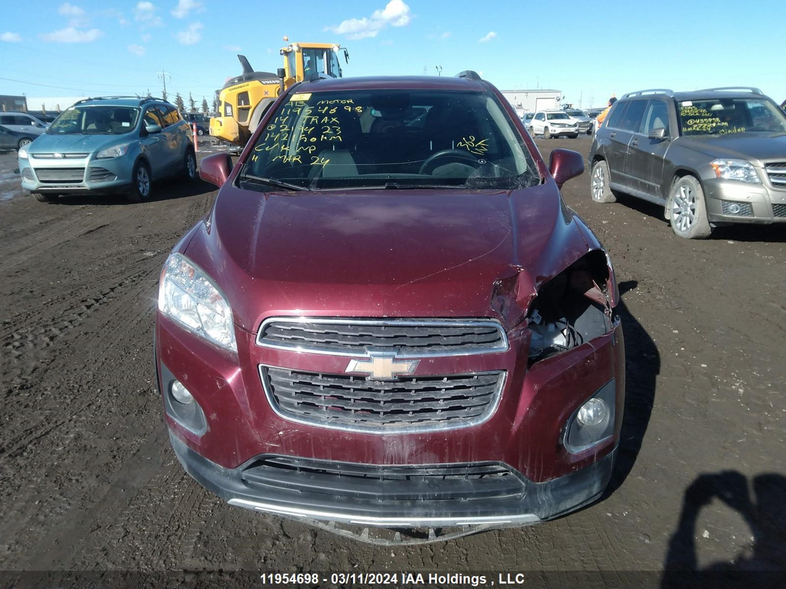 Photo 12 VIN: 3GNCJSSB6EL219423 - CHEVROLET TRAX 