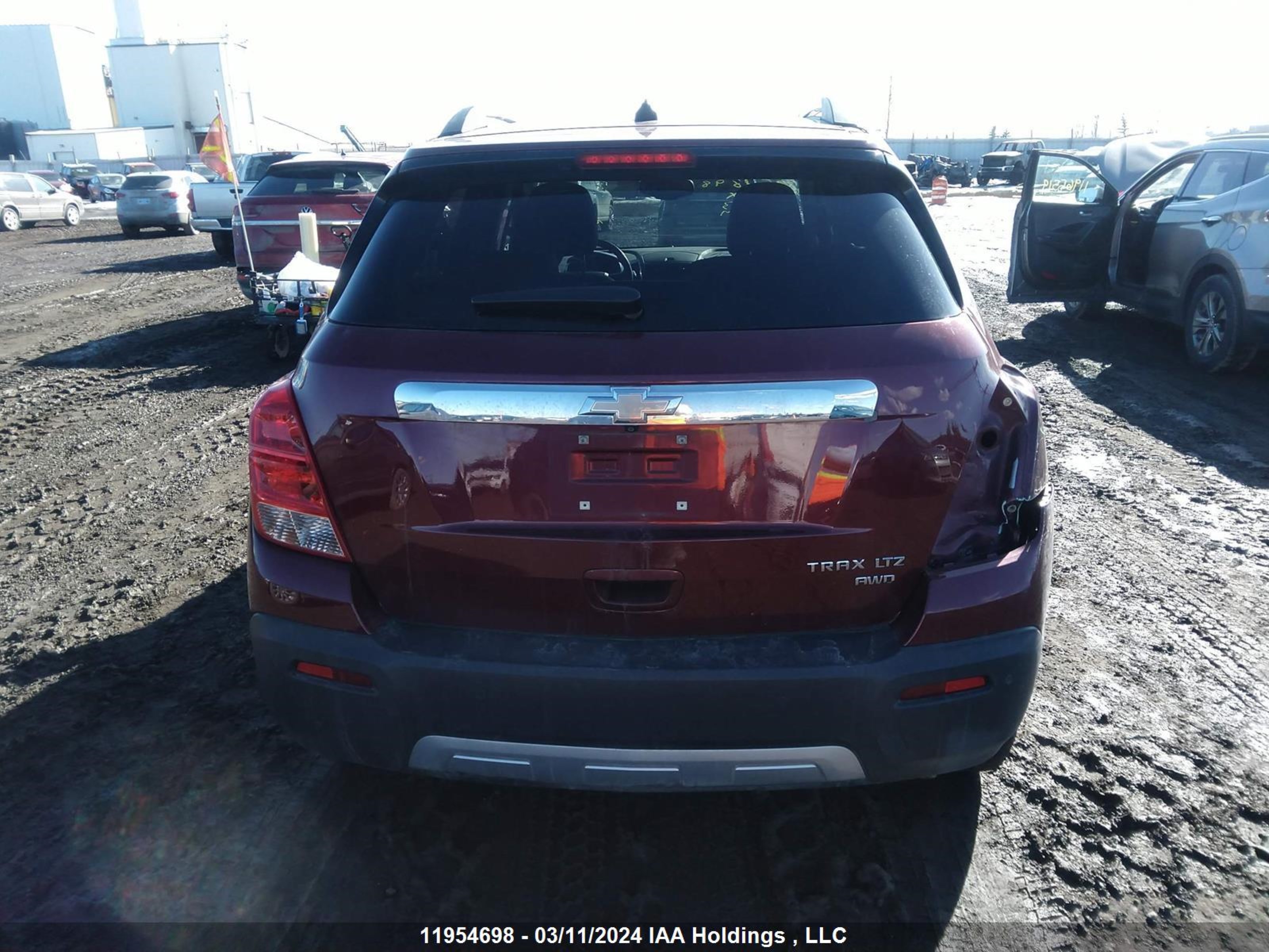 Photo 16 VIN: 3GNCJSSB6EL219423 - CHEVROLET TRAX 