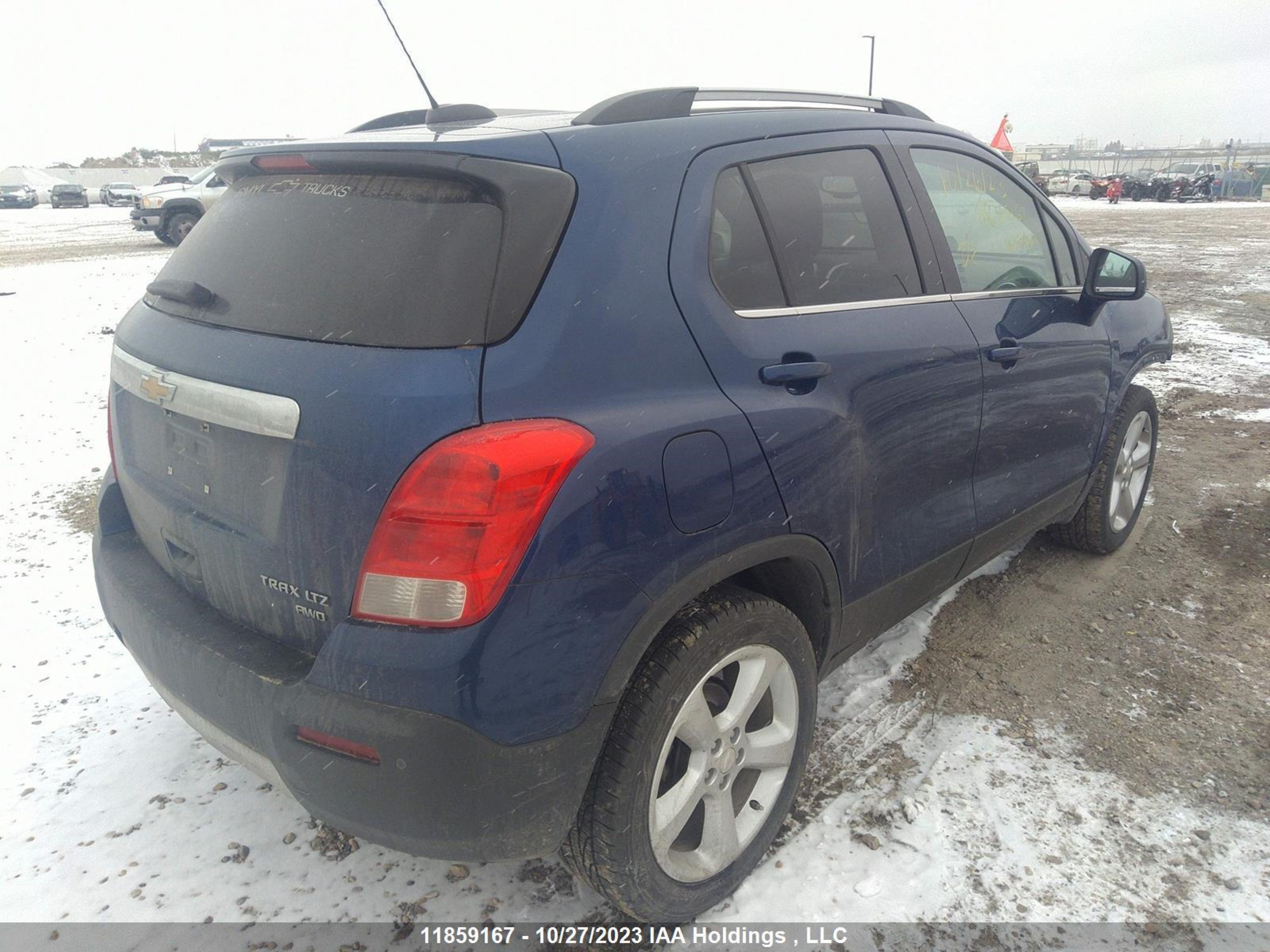 Photo 3 VIN: 3GNCJTSB0FL177662 - CHEVROLET TRAX 