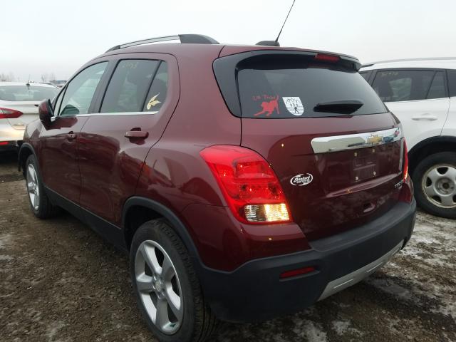 Photo 2 VIN: 3GNCJTSB2FL251826 - CHEVROLET TRAX LTZ 