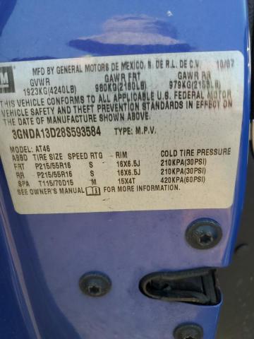 Photo 11 VIN: 3GNDA13D28S593584 - CHEVROLET HHR 
