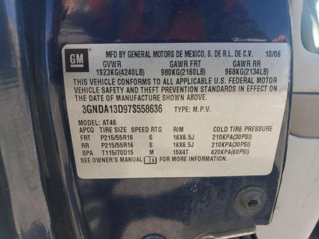 Photo 12 VIN: 3GNDA13D97S558636 - CHEVROLET HHR LS 