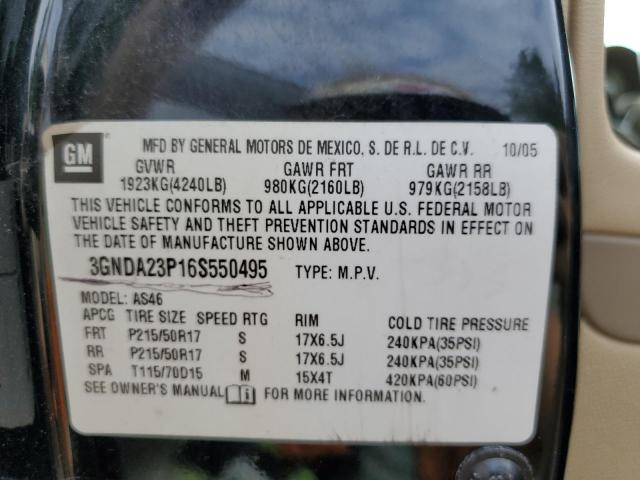 Photo 12 VIN: 3GNDA23P16S550495 - CHEVROLET HHR LT 