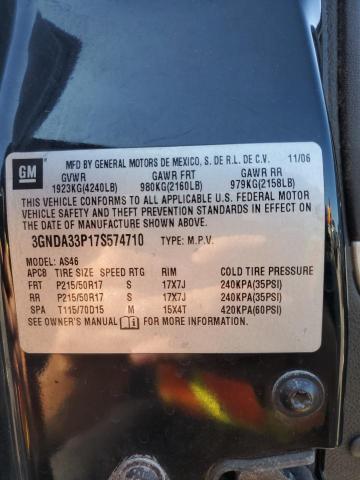 Photo 11 VIN: 3GNDA33P17S574710 - CHEVROLET HHR LT 